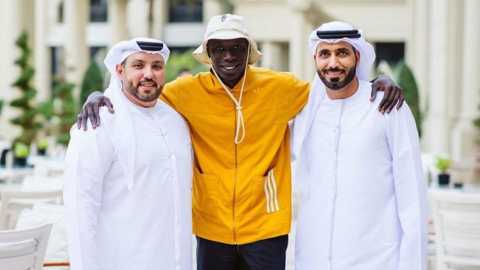 منذر درويش يستقبل ملك تيك توك خابي لام