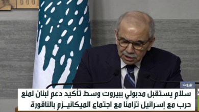 صورة توضيحية - رئيس الحكومة اللبنانية المرحلة الأولى من خطة حصر السلاح جنوب نهر الليطاني على بُعد أيام من الانتهاء