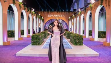صورة توضيحية - الممثلة فرح عمرو تتألق بحضورها في حفل Joy Awards 2026 بالرياض