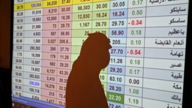 أسواق الخليج تهبط بعد تصريحات وورش وارتفاع توقعات رفع الفائدة