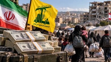 تقرير عن تمويل إيراني مزعوم لحزب الله لمساعدة النازحين اللبنانيين…