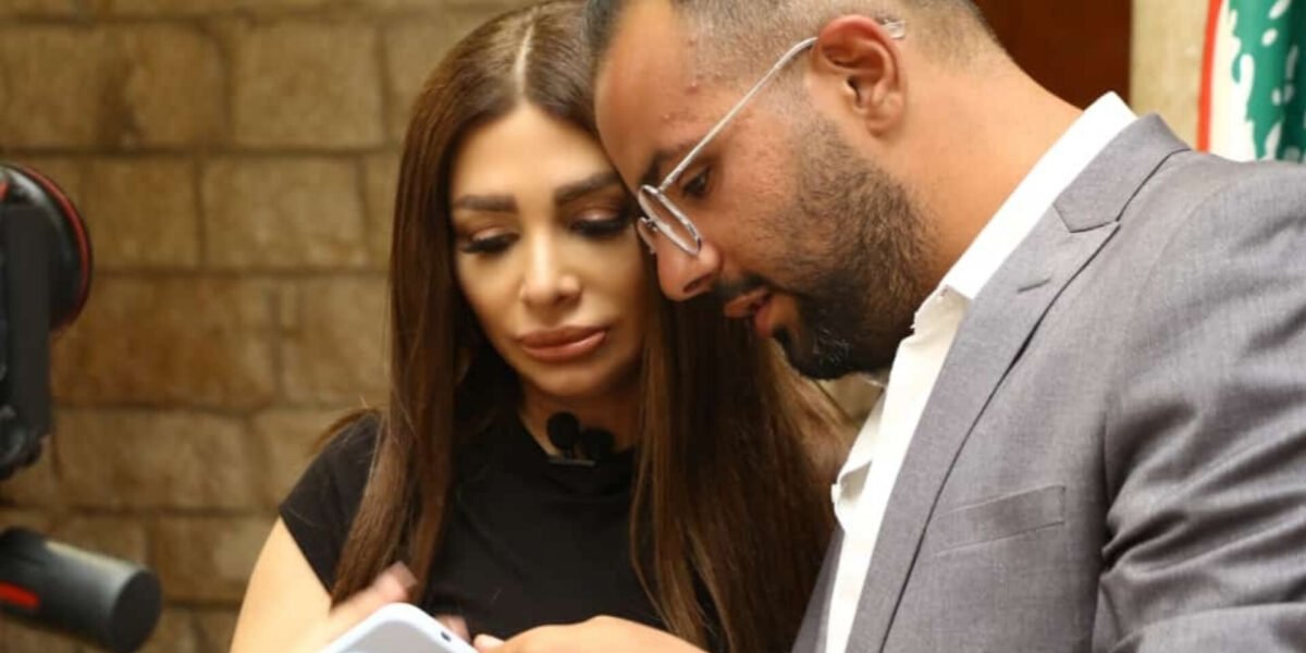 رسمياً شنتال خليل تطلق موقعها الإلكتروني PRESS LEBANON