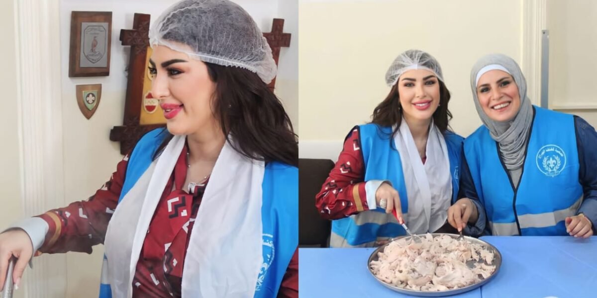 زينة سلامة تشارك في نشاطات جمعية كشافة الجراح في بيروت