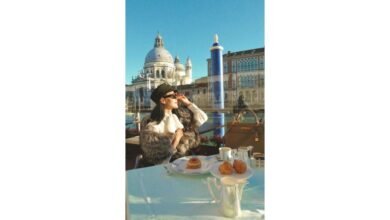 Nesrin Sanad in Venice Steps to Launch a New Project