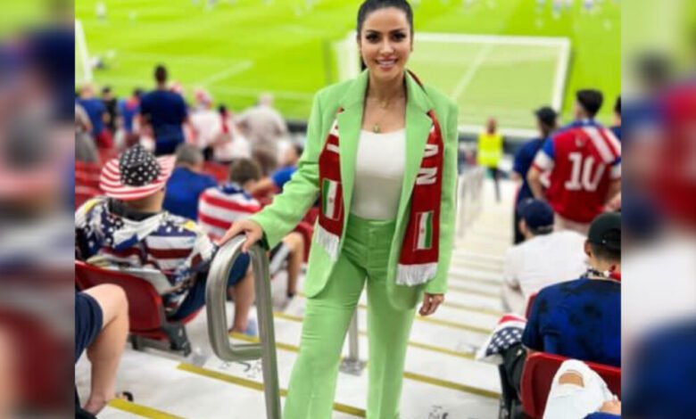 اختيار ستاريه رئيسي كقائدة مشجعي المنتخب الايراني في كأس عالم قطر ٢٠٢٢